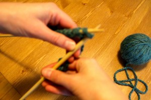 step in knit stitch