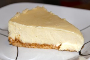 white chocolate cheesecake 
