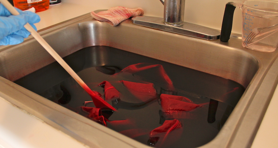 rit dye kitchen sink