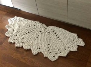 knit rug